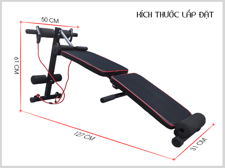 Ghế tập bụng đa năng AD-178