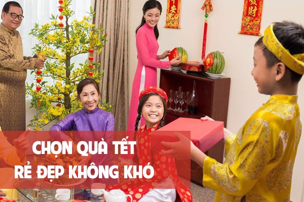 chọn giỏ quà tết không khó