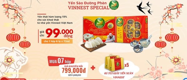 dòng yến sào vinnest special