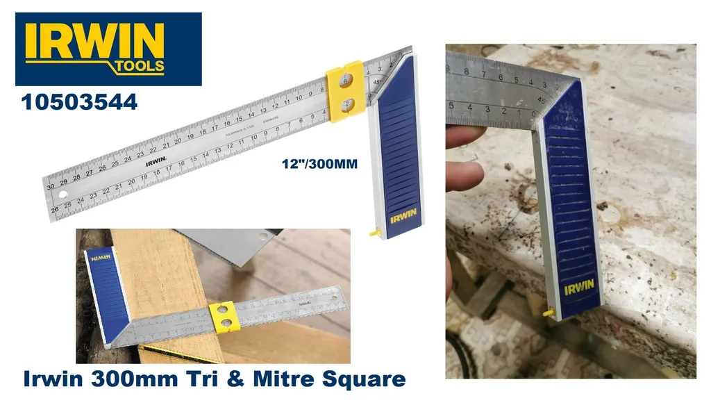 Thước ke góc vuông 300mm Irwin 10503544
