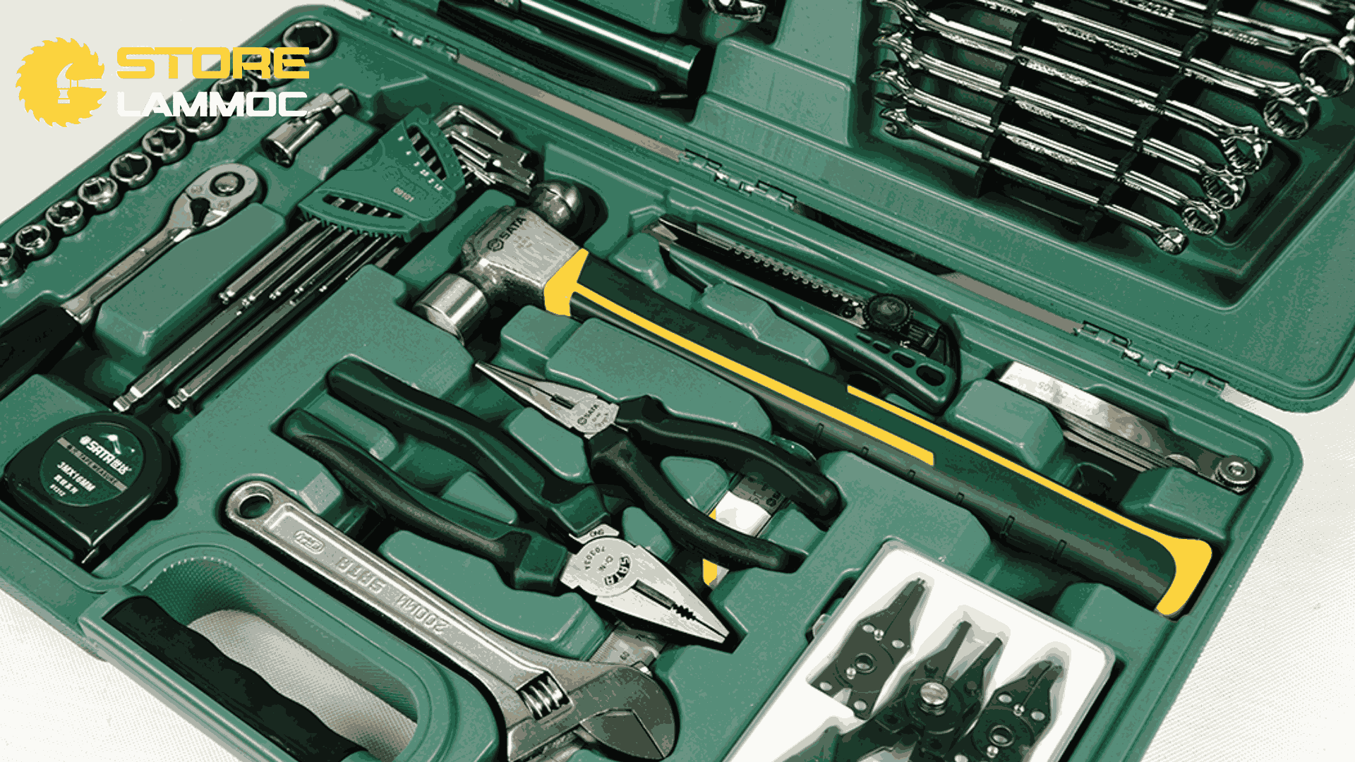 Khám Phá Bộ Dụng Cụ Cơ Khí SATA 09007U 43 Món