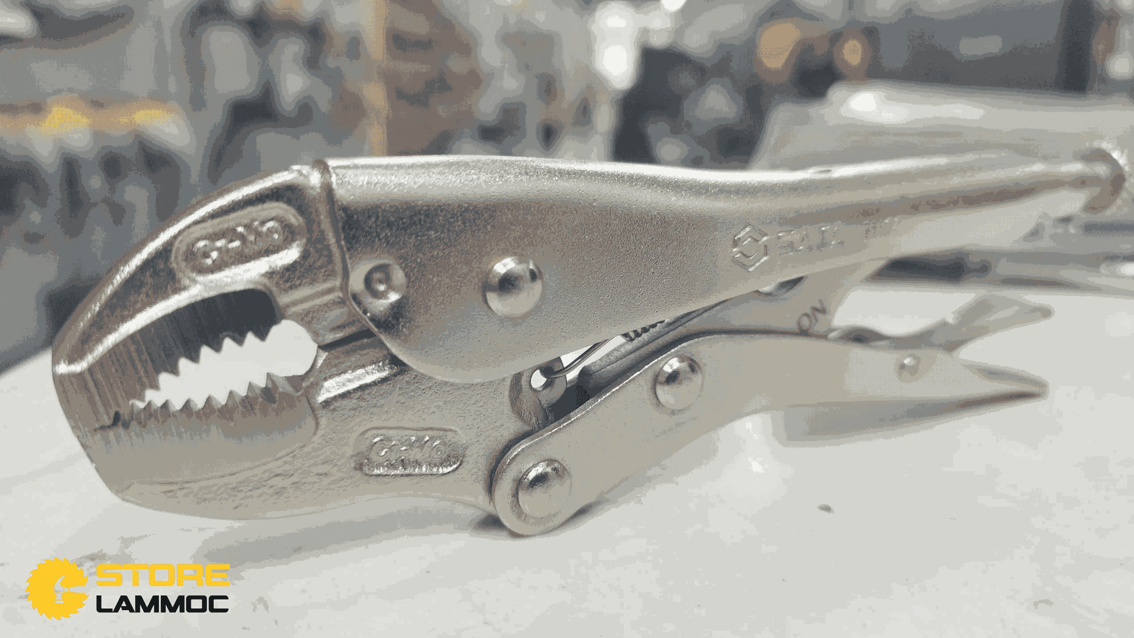 71102 Kìm bấm chết mỏ cong 7inch Sata 71102 180mm