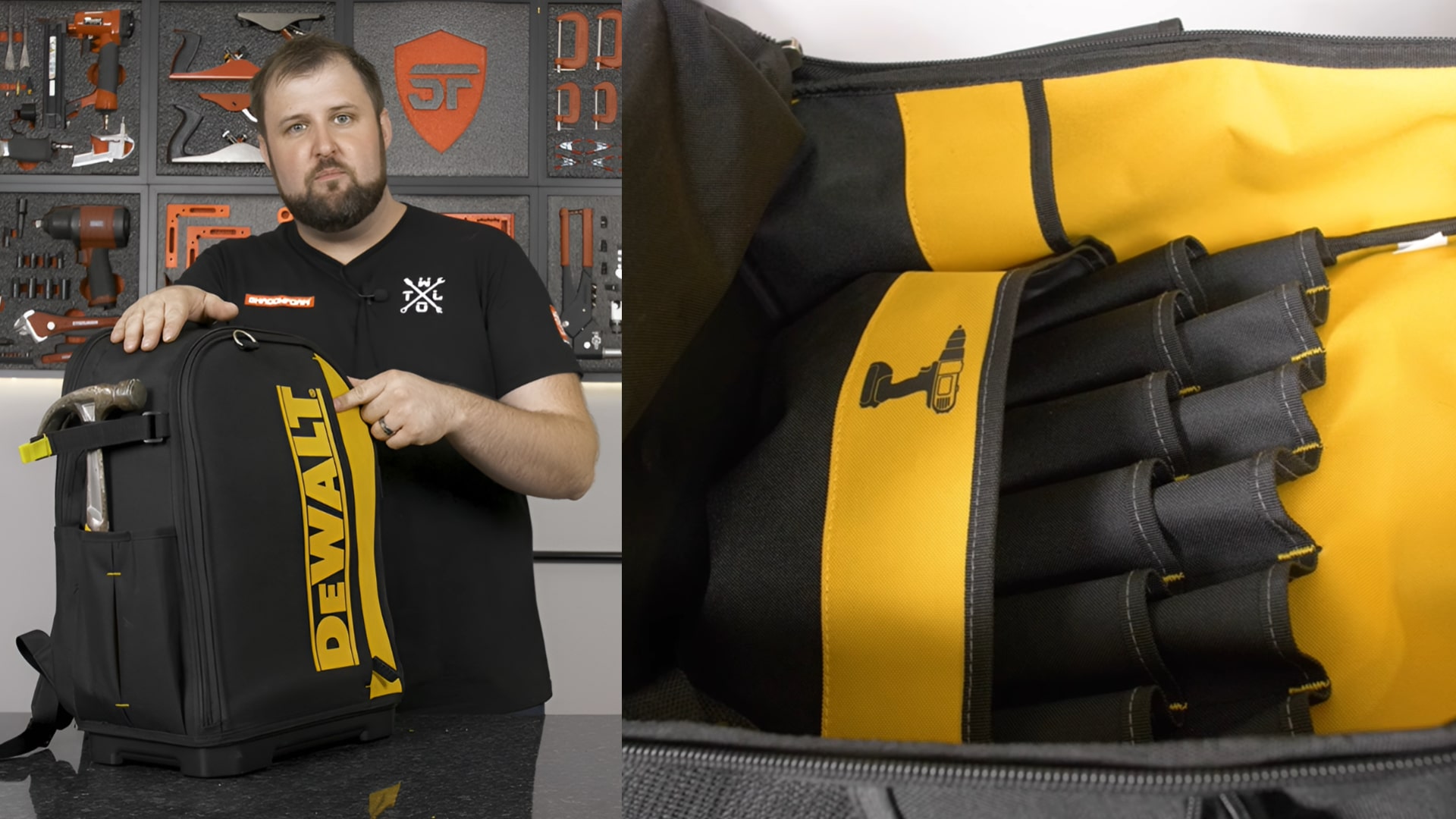 Ba lô đồ nghề Dewalt - Giải pháp tối ưu để tổ chức các dụng cụ điện