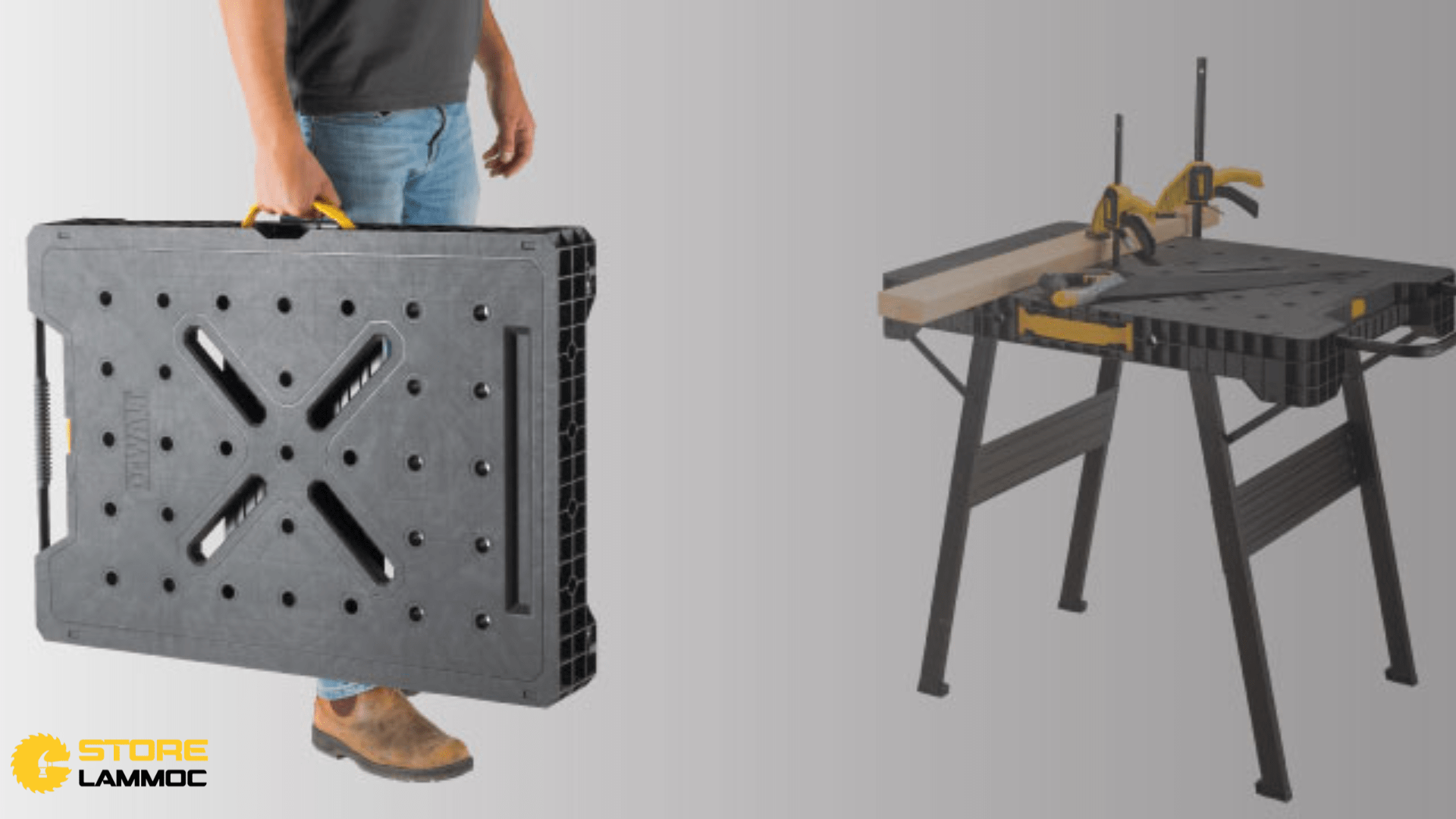 Bàn Làm Việc DeWalt Express Gập