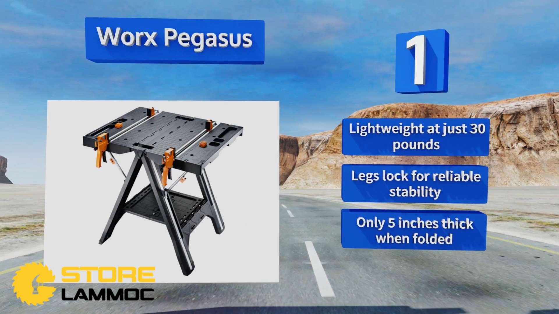 Bàn làm việc Worx Pegasus WX051