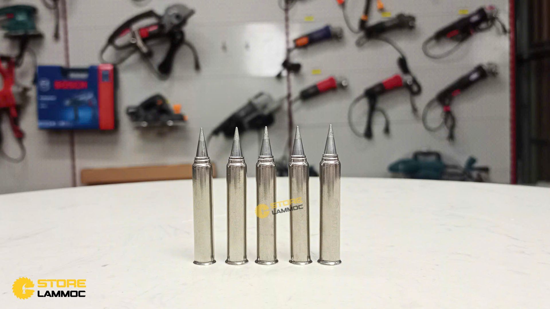 Bộ 5 đầu mỏ hàn B mũi tròn Sata 02021 - 2