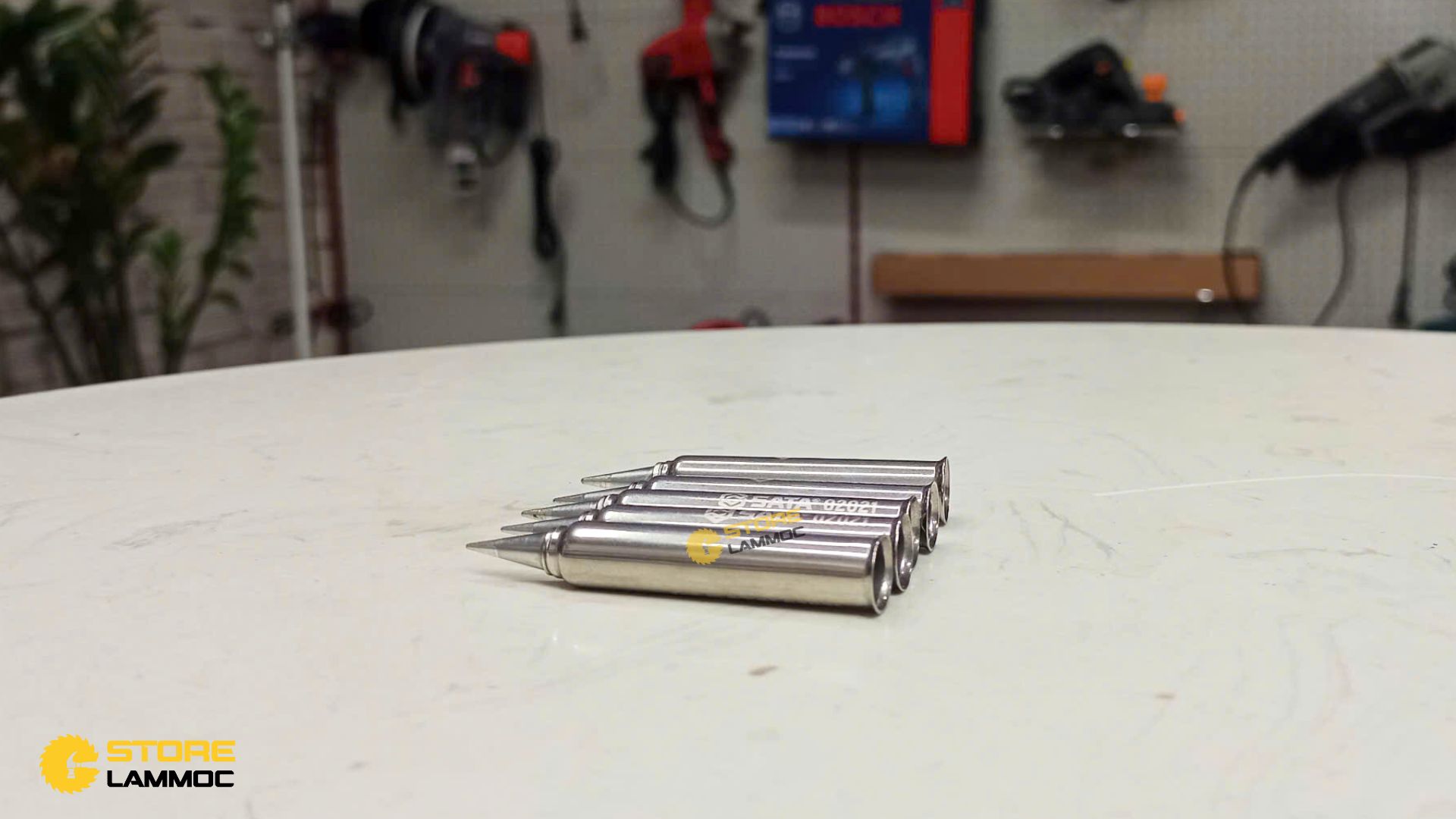 Bộ 5 đầu mỏ hàn B mũi tròn Sata 02021 - 4