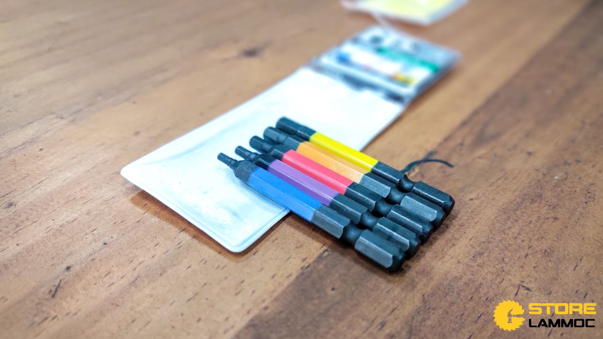 Bộ 5 mũi bắn vít đầu lục giác 2.5,3,4,5,6x65mm Anex ACHX5-65L