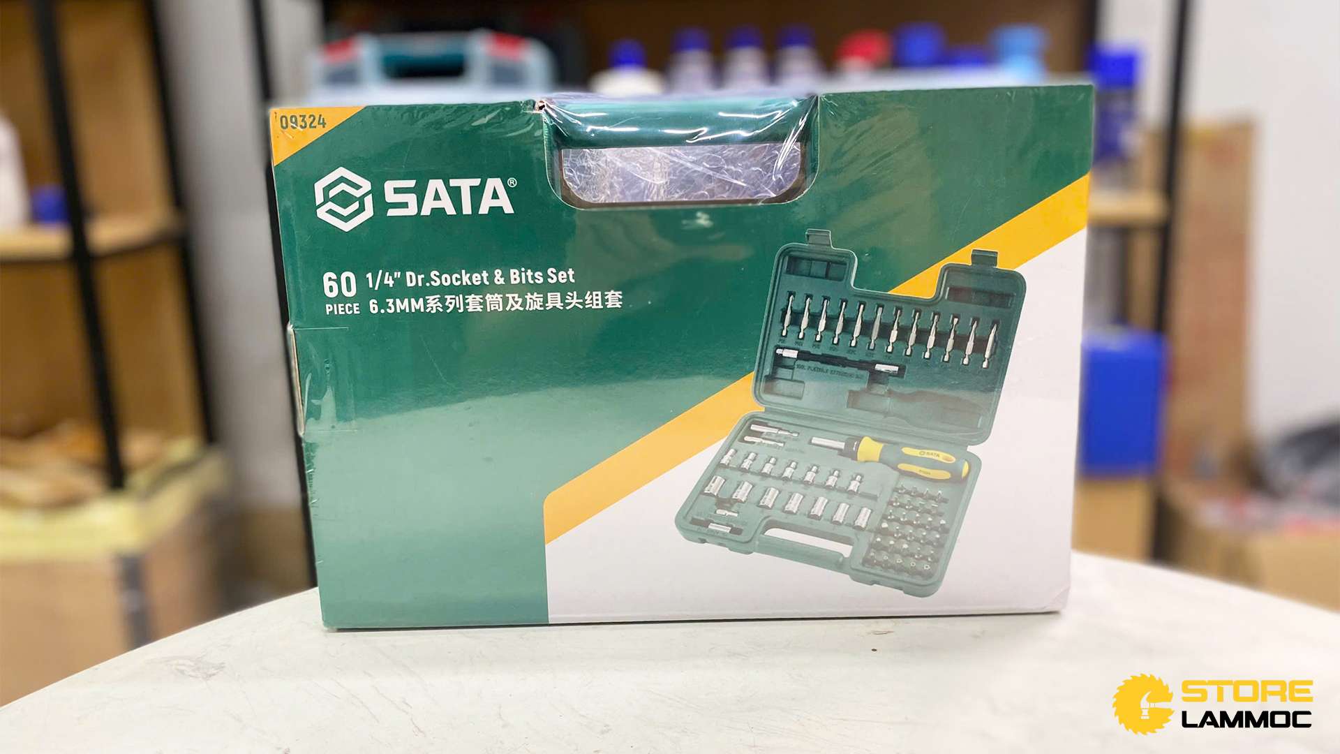 Bộ cờ lê 1/4inch (bộ 60 cái) Sata 09324