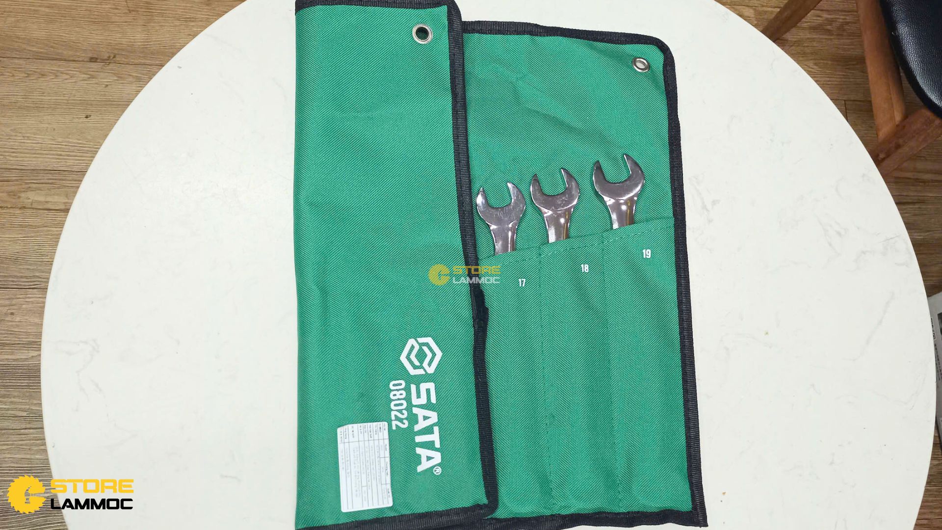 Bộ cờ lê 2 đầu (bộ 10 cái) Sata 08022 - 3