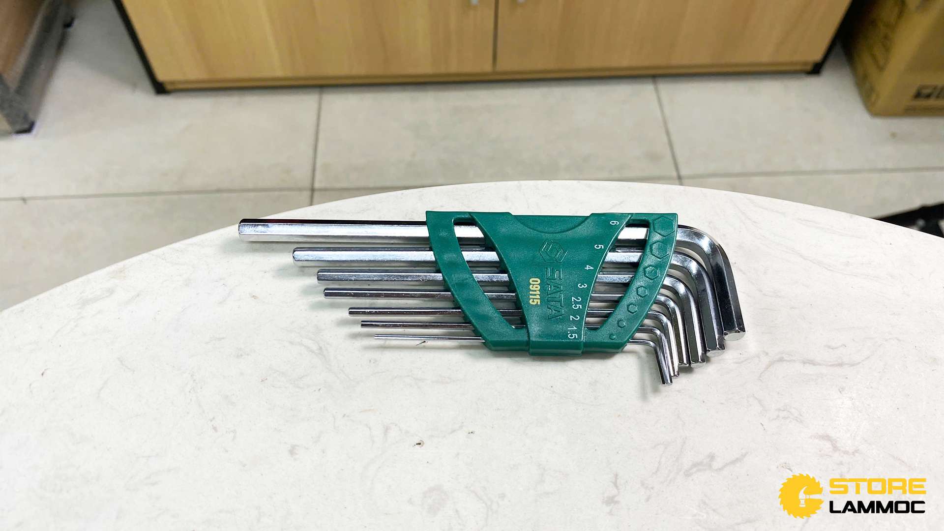 Bộ cờ lê hình chữ L (bộ 7 cái) Sata 09115