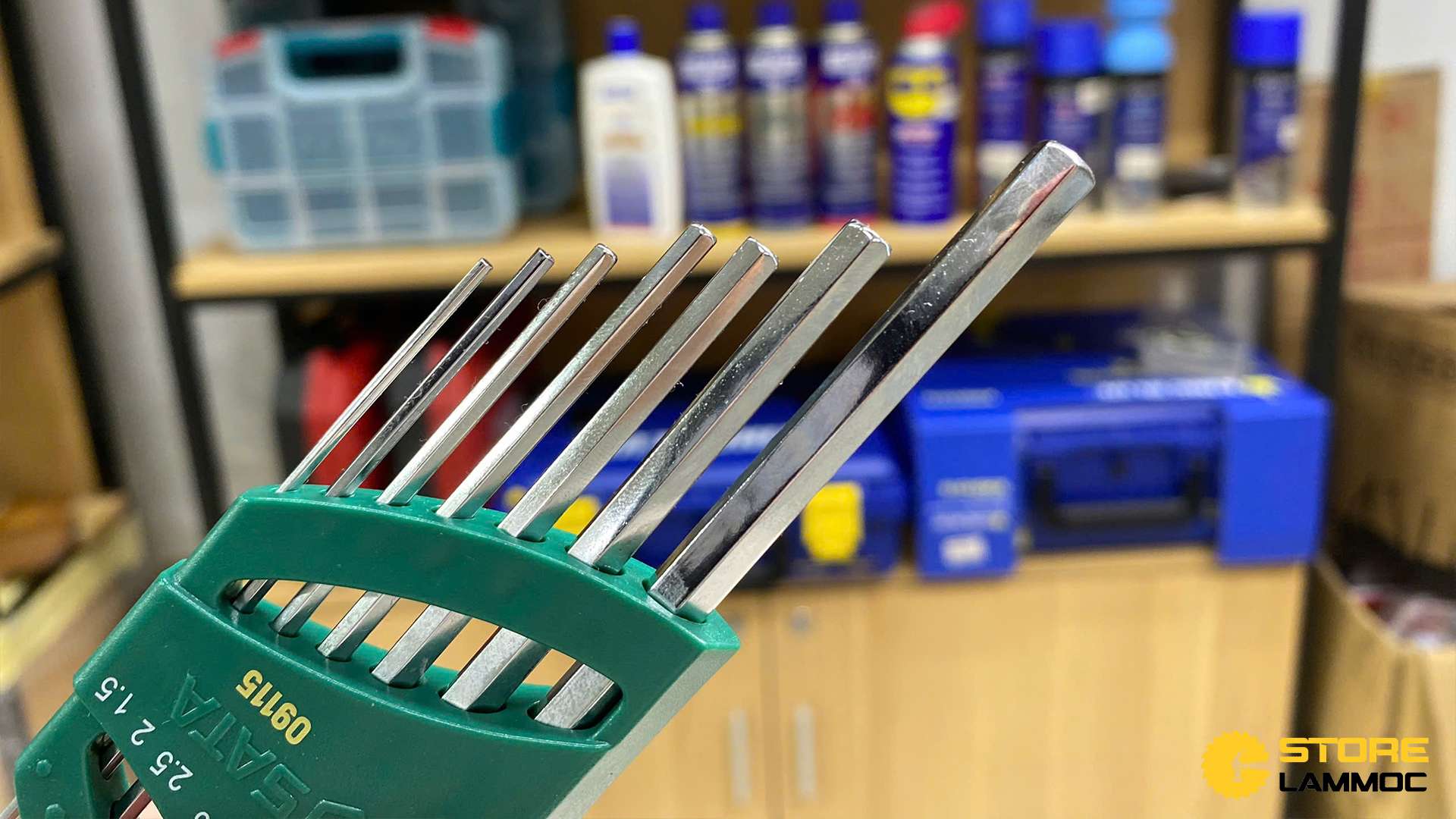 Bộ cờ lê hình chữ L (bộ 7 cái) Sata 09115