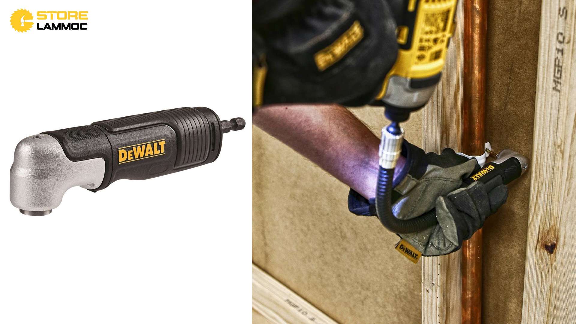 BỘ ĐẦU CHUYỂN BẮT VÍT GÓC HẸP DEWALT DT20502-QZ