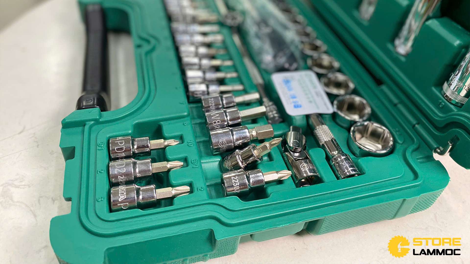 Bộ đầu tuýp 8inch (bộ 60 cái) Sata 09004