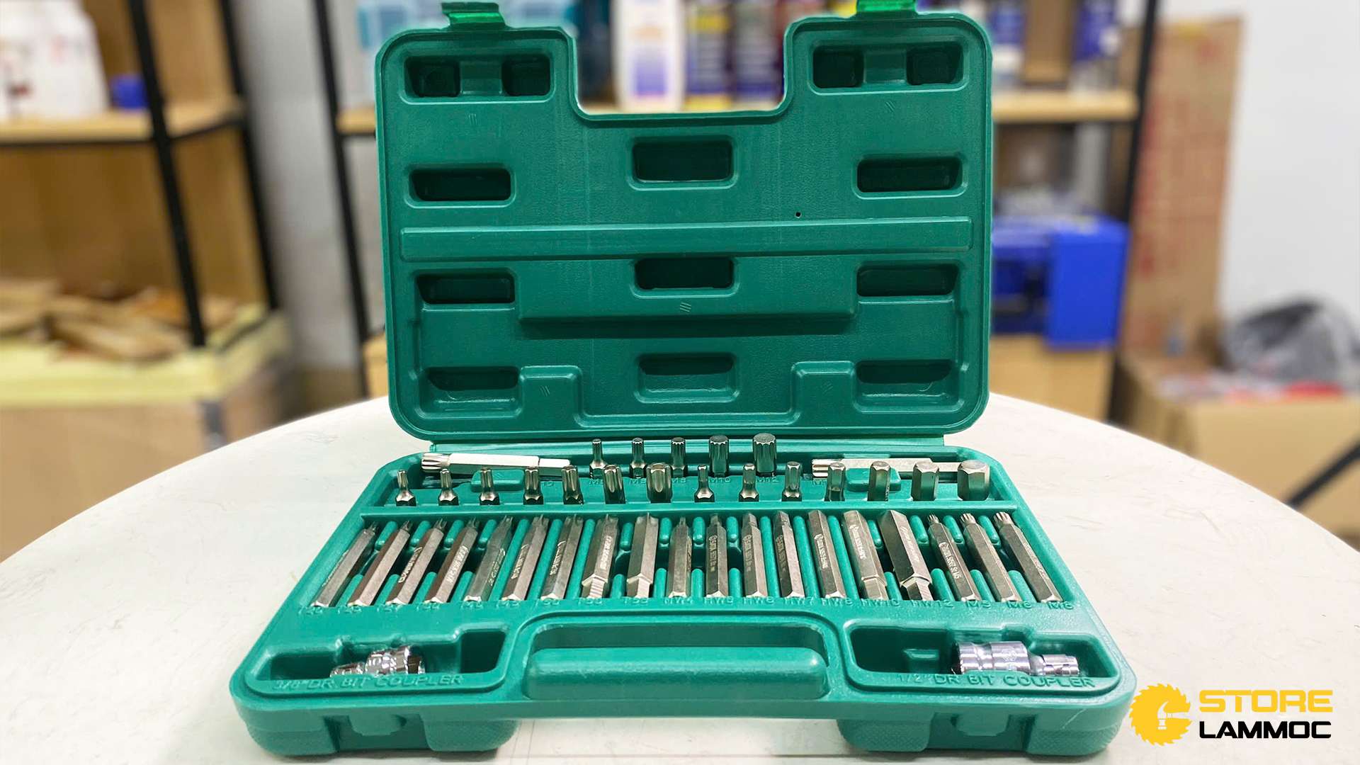 Bộ đầu tuýp dạng gắn tua vít 8mm Sata 09327