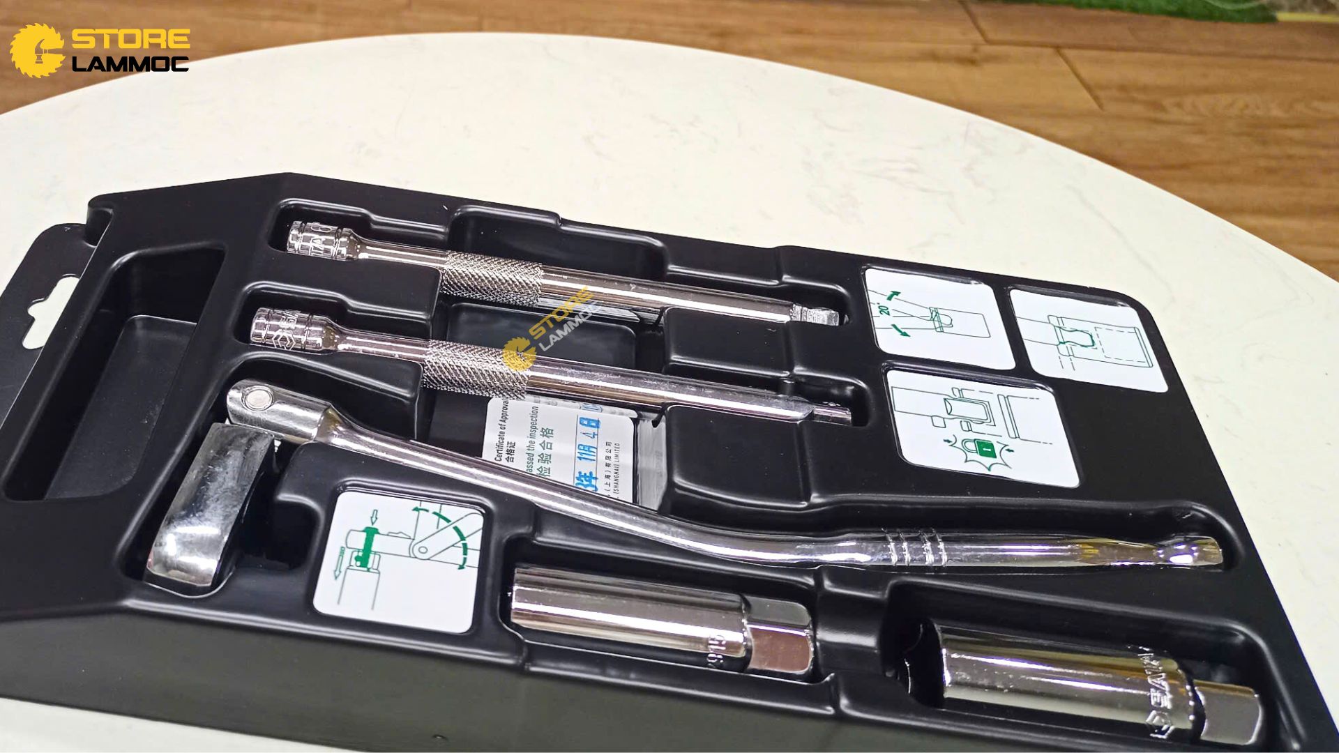 Bộ đầu tuyps/8inch (bộ 5 cái) Sata 09003 - 1