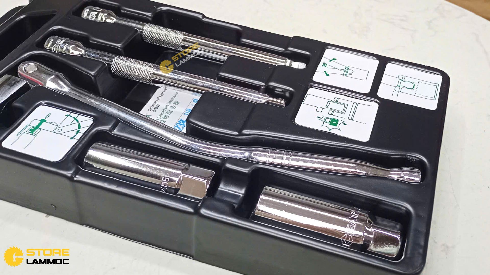 Bộ đầu tuyps8inch (bộ 5 cái) Sata 09003 - 2