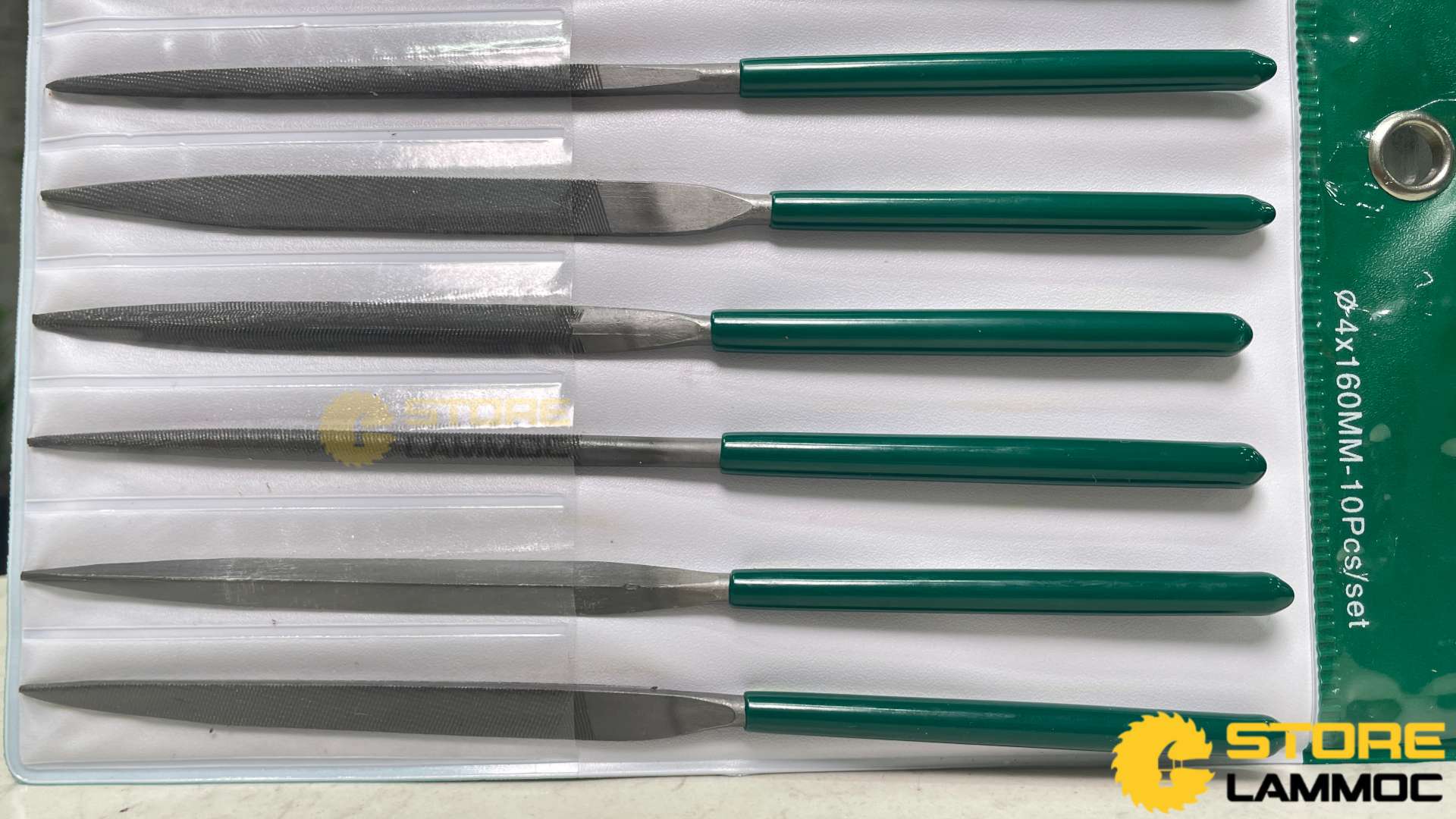 Bộ dũa 4x160mm (bộ 10 cái) Sata 03802