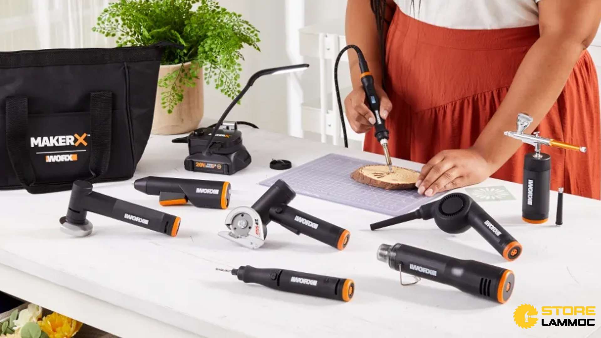 bộ dụng cụ MakerX của Worx