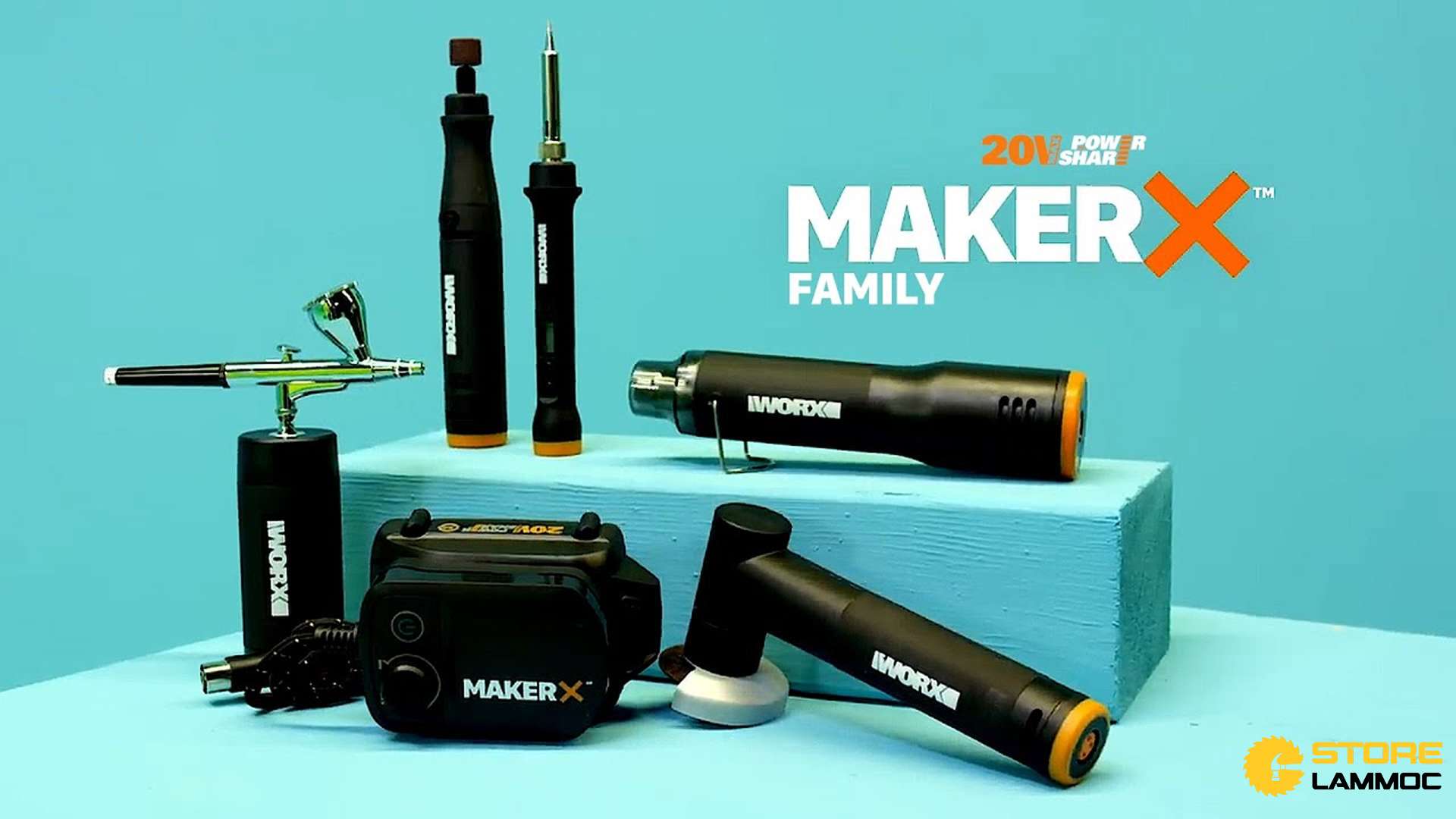 Bộ dụng cụ MakerX của Worx