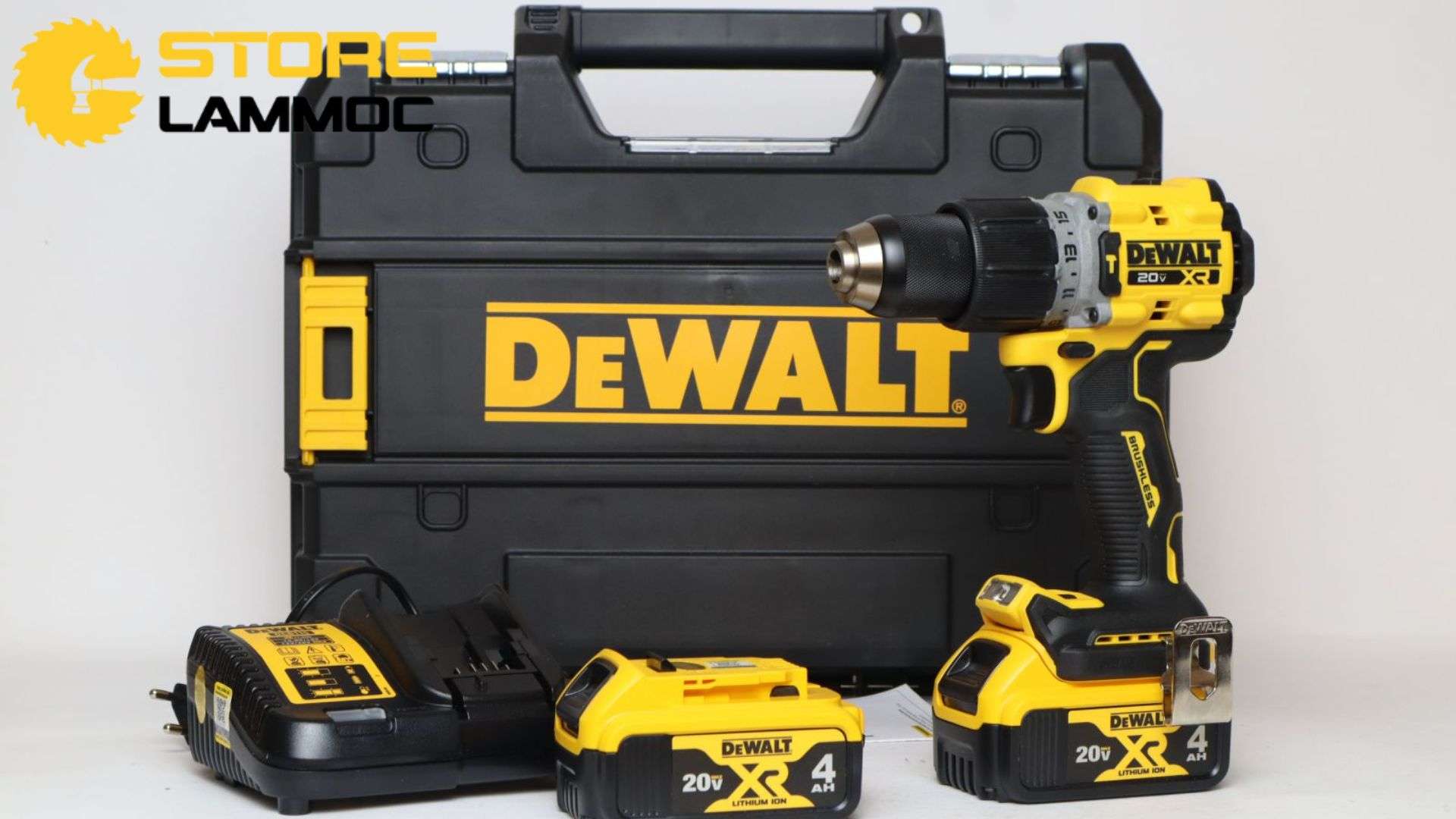 Bộ Máy khoan pin động lực 18V có búa Dewalt DCD805M2T