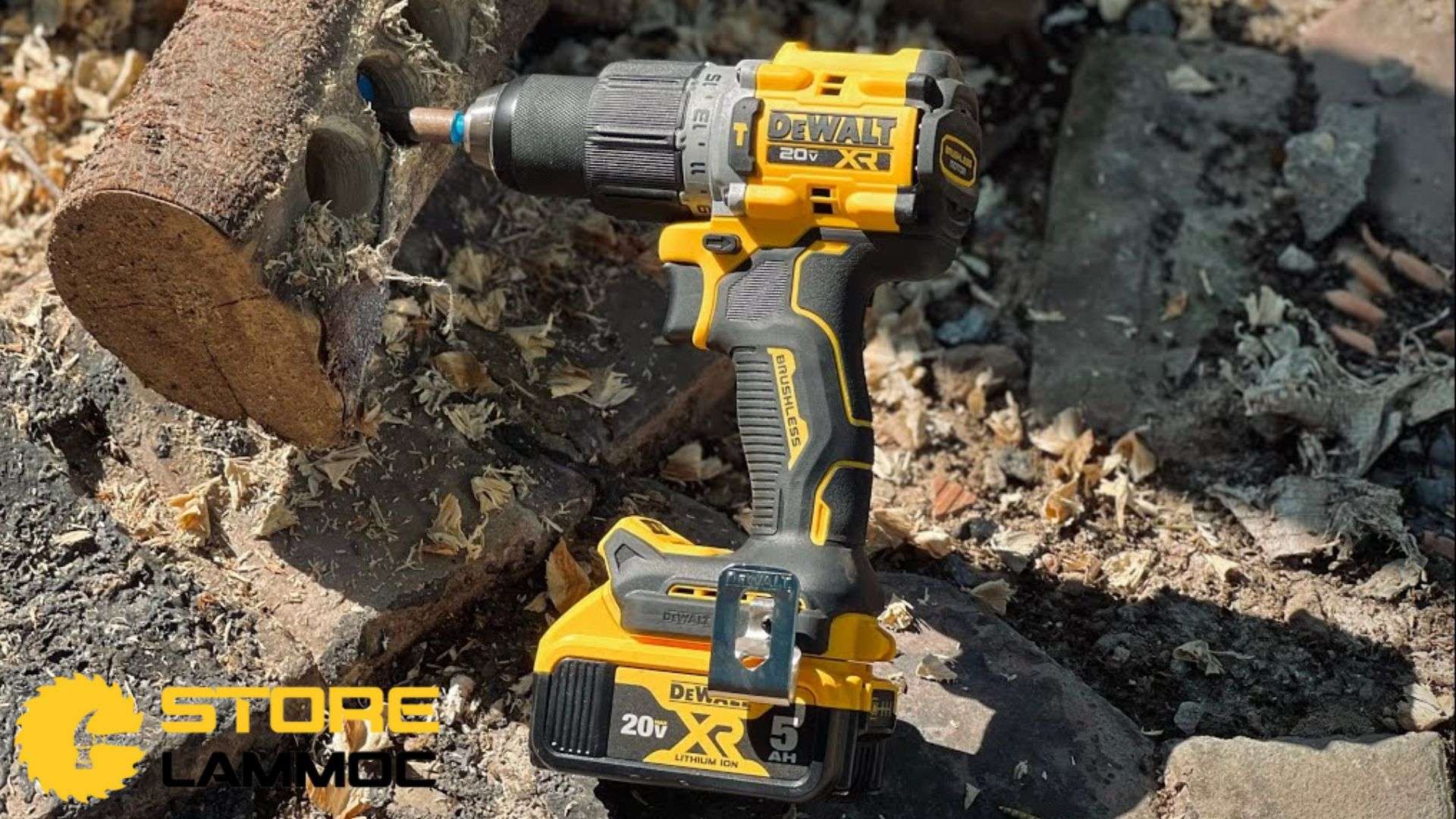 Máy khoan pin động lực 18V có búa Dewalt DCD805M2T