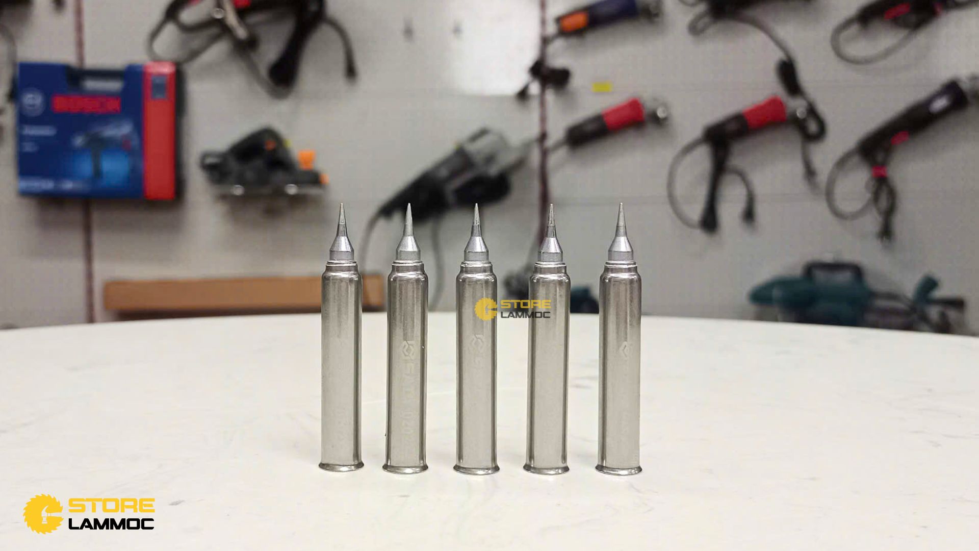 Bộ mỏ hàn 1 mũi nhọn (bộ 5 cái) Sata 02022 - 2