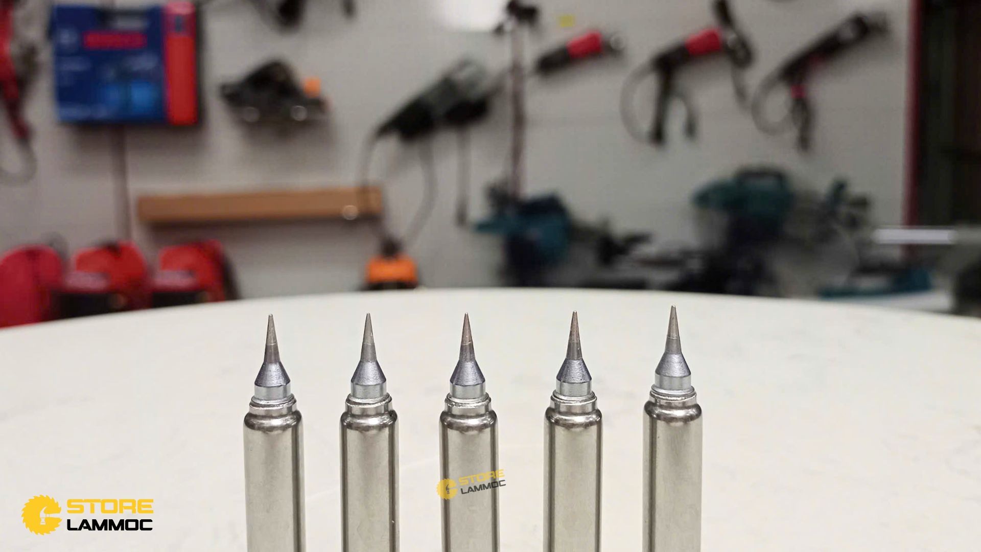 Bộ mỏ hàn 1 mũi nhọn (bộ 5 cái) Sata 02022 - 3