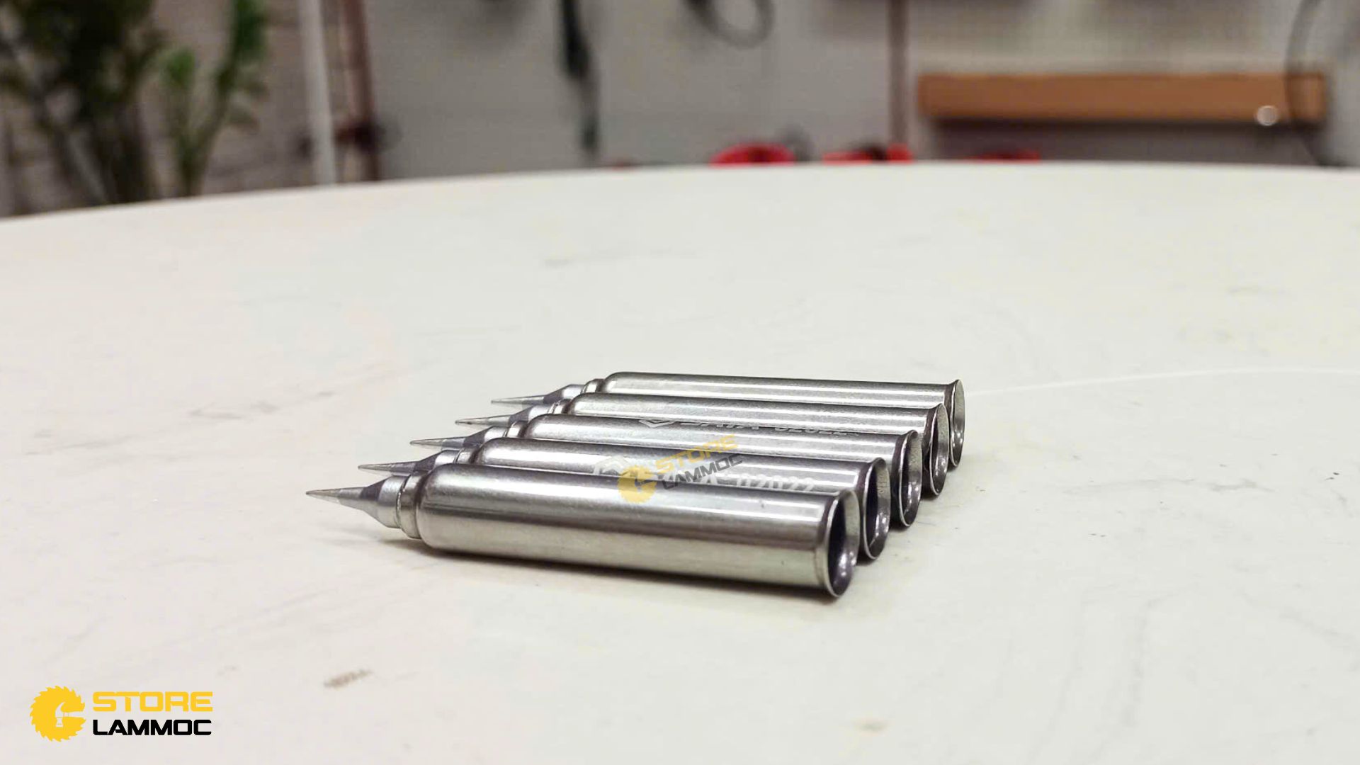 Bộ mỏ hàn 1 mũi nhọn (bộ 5 cái) Sata 02022 - 4