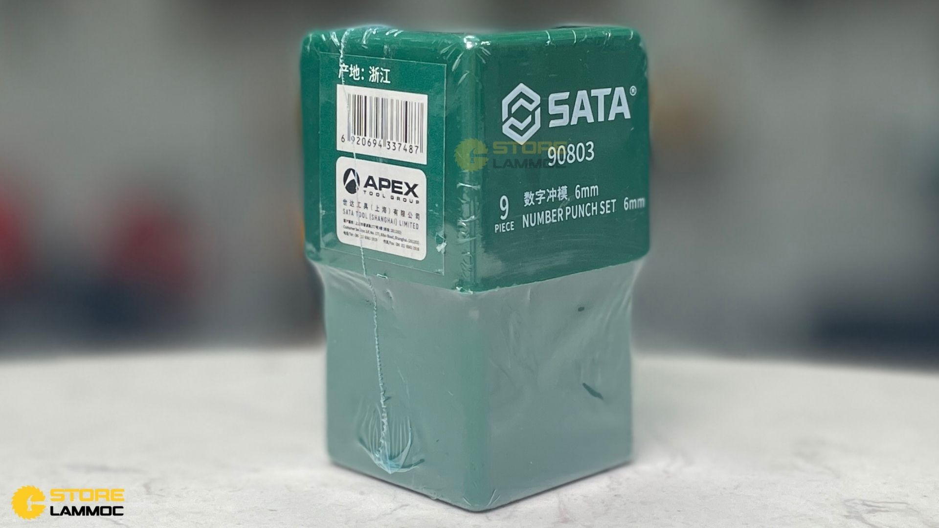 Bộ mũi đột (đục 9 số) 6mm Sata 90803