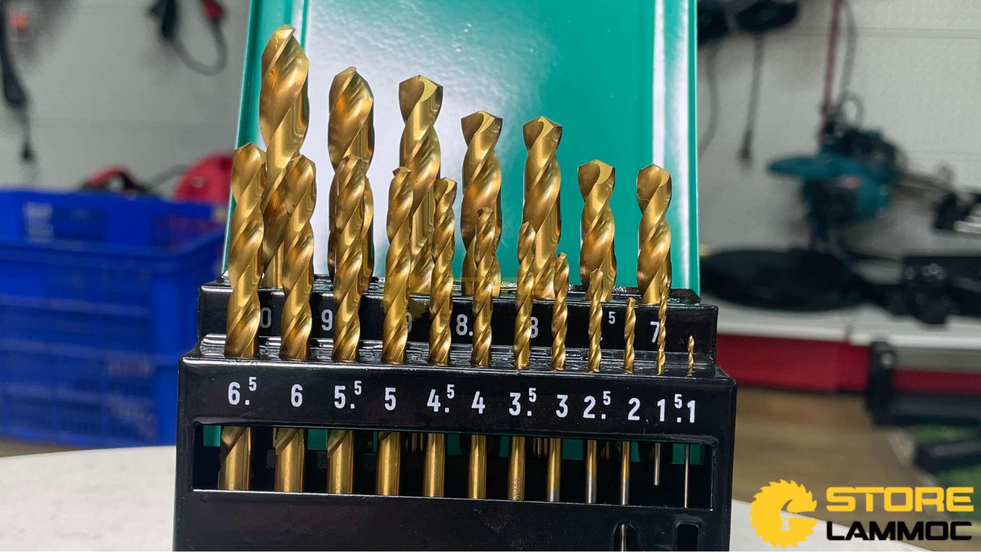 Bộ mũi khoan xoắn (bộ 19 cái) Sata 52919A