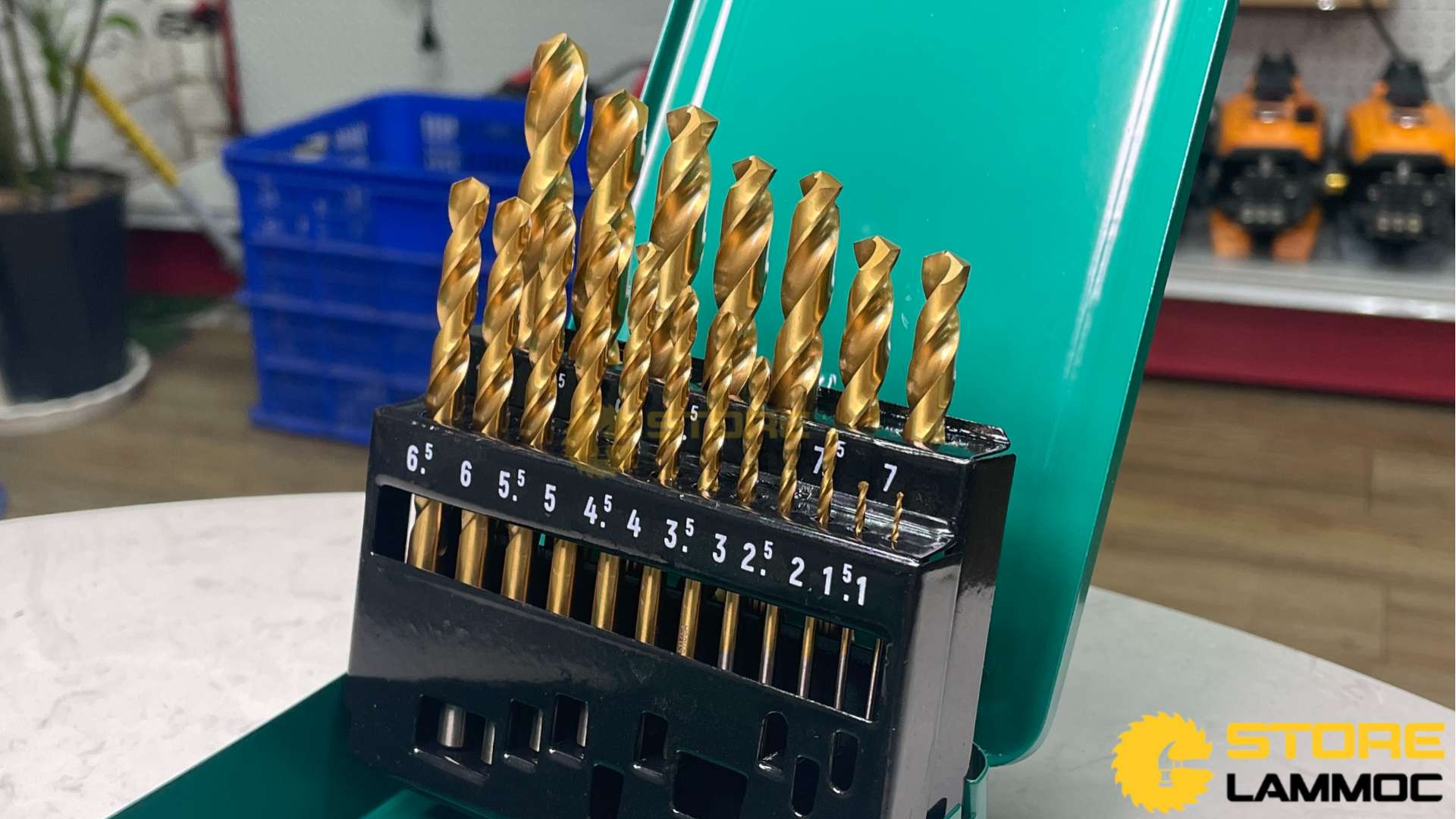 Bộ mũi khoan xoắn (bộ 19 cái) Sata 52919A