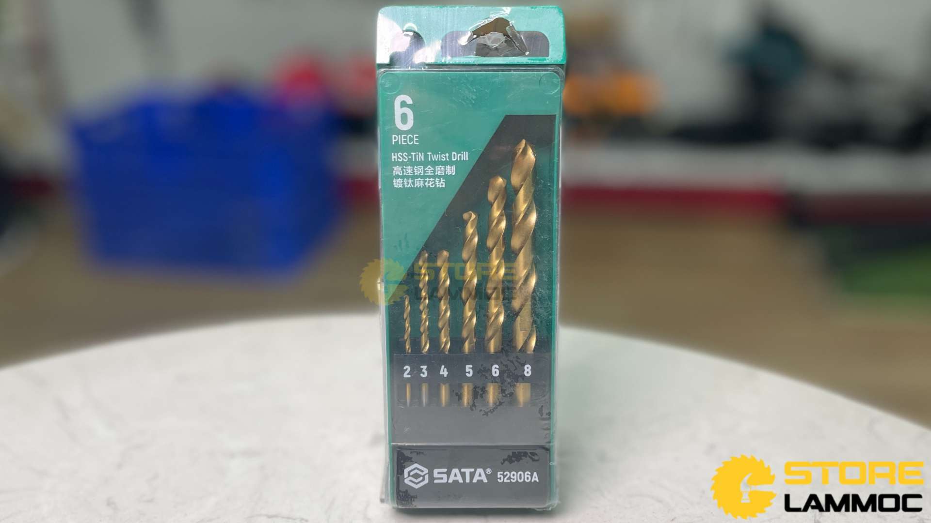 Bộ mũi khoan xoắn (bộ 6 cái) Sata 52906A