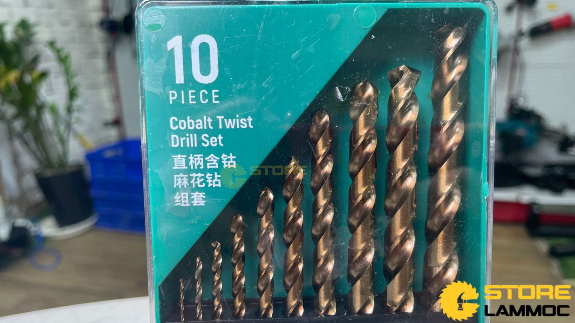 Bộ mũi khoan xoắn Cobalt HSS (bộ 10 cái) Sata 52810