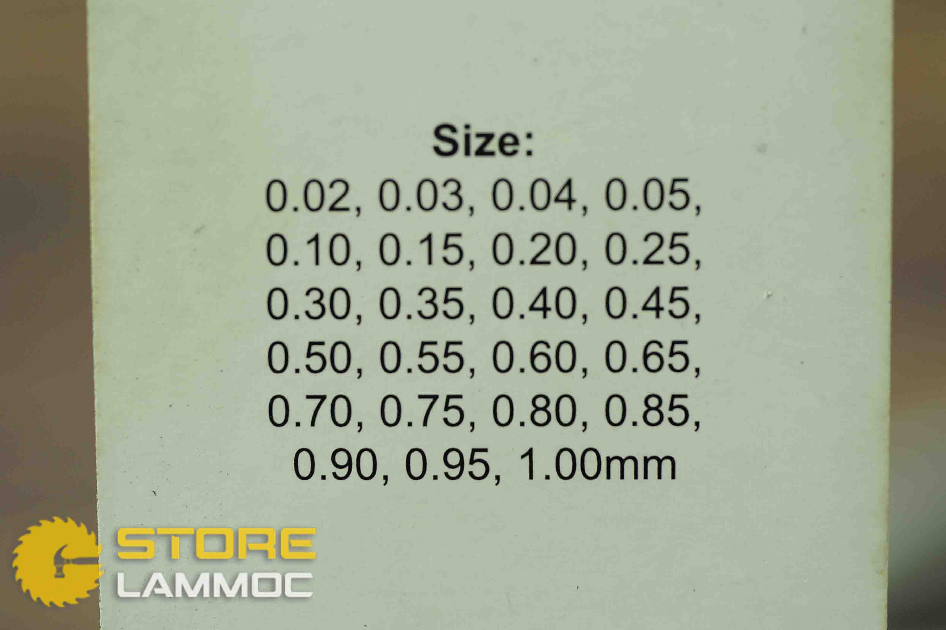 Bộ thước lá 23 chi tiết 0.05 - 1mm SATA 09405