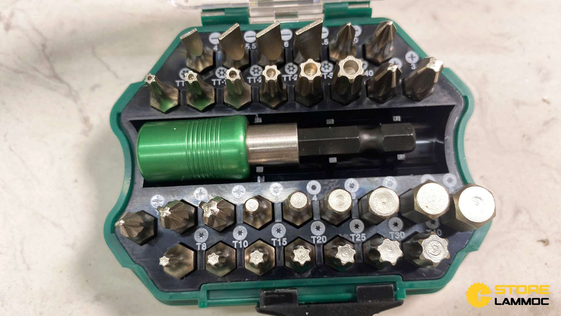 Bộ tua vít AT (bộ 31 cái) Sata 09333