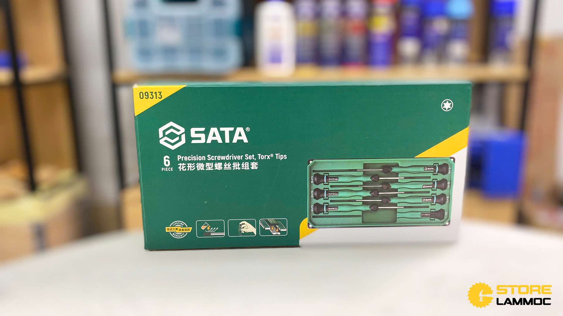 Bộ tua vít nhỏ (bộ 6 cái) Sata 09313