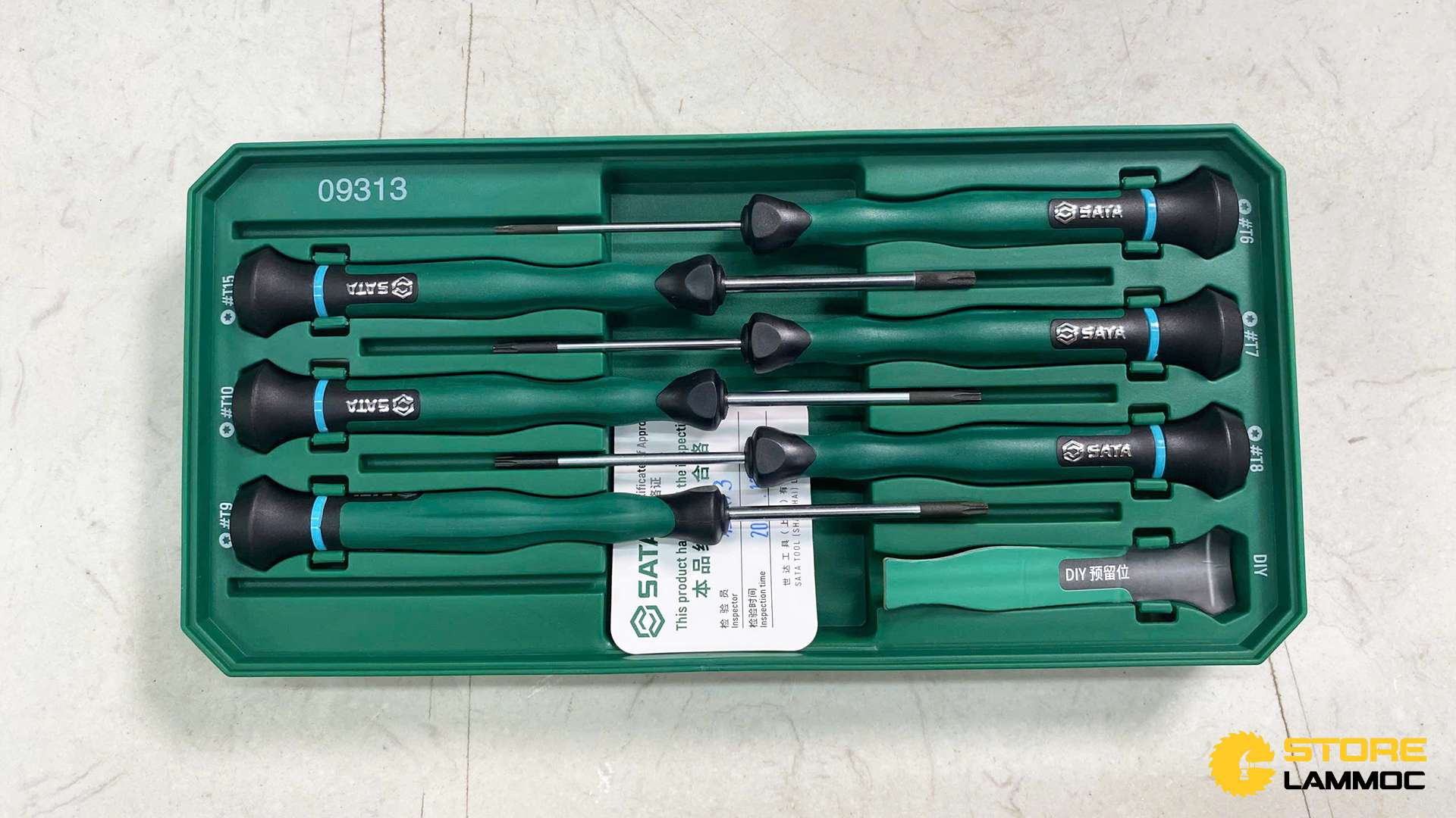 Bộ tua vít nhỏ (bộ 6 cái) Sata 09313