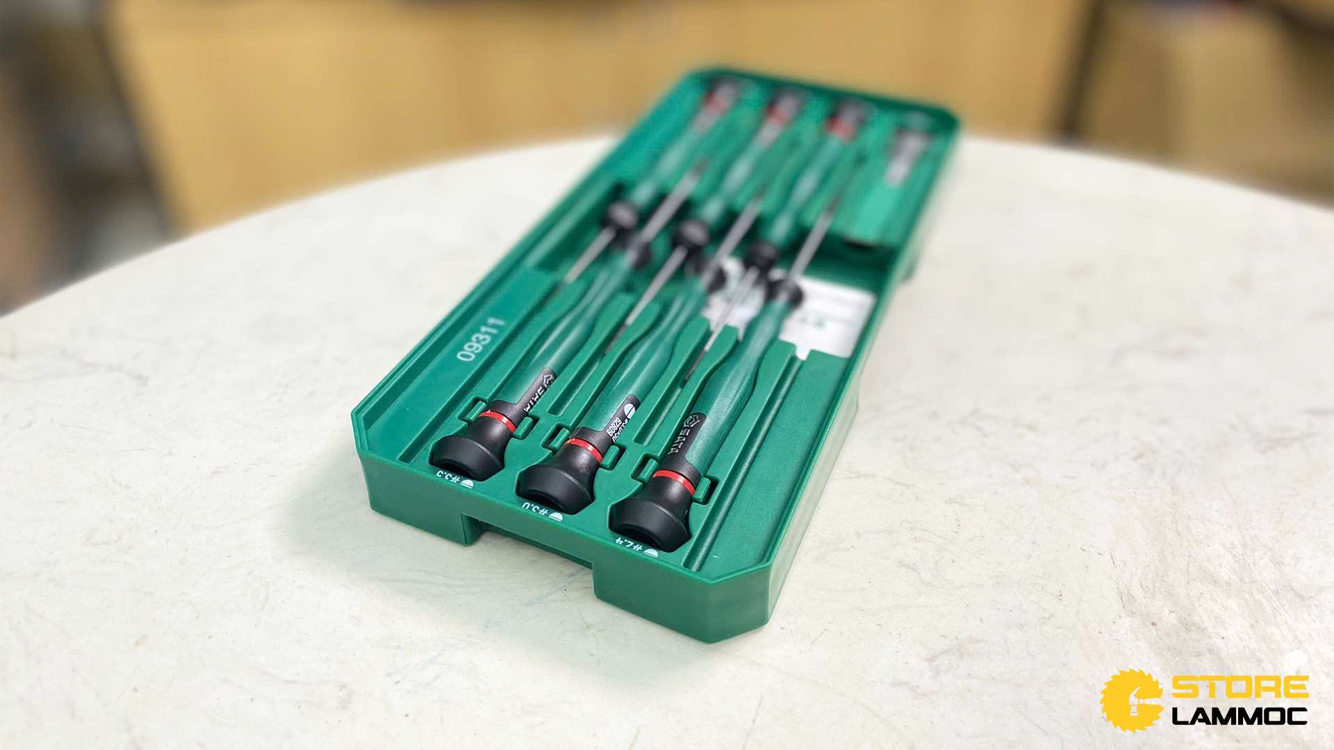 Bộ tua vít nhỏ đầu dẹp (bộ 6 cái) Sata 09311