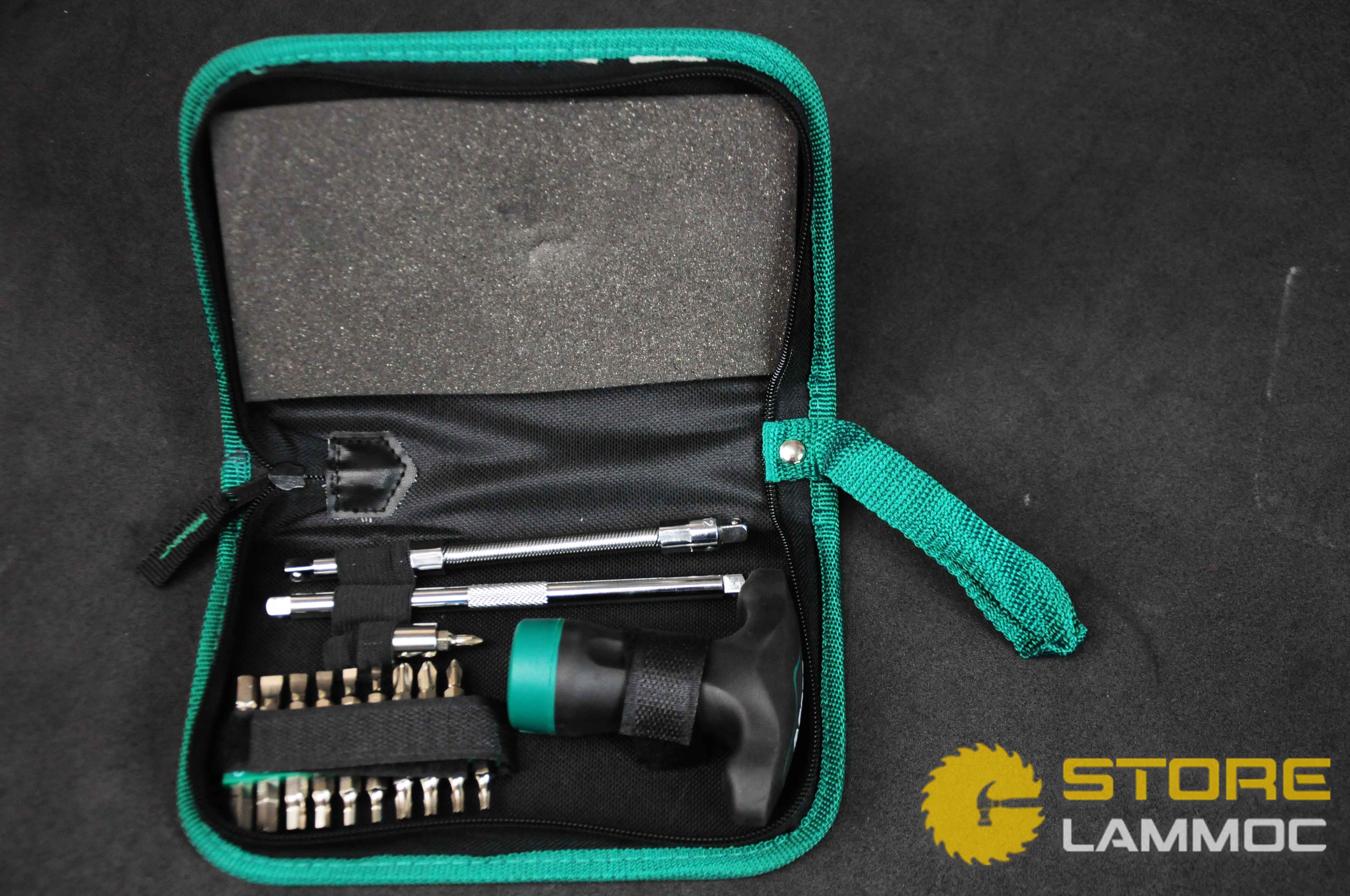 Bộ tua vít tay cầm chữ T (bộ 24 cái) Sata 09341