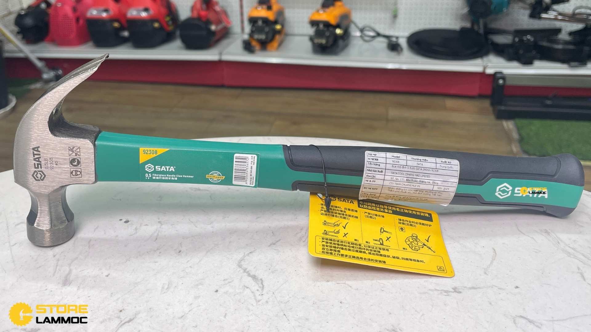 Búa nhổ đinh 0.5LBS 280mm Sata 92308