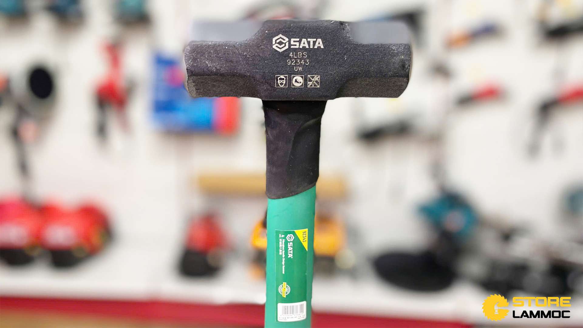 Búa tạ bát giác 4LBS 400mm Sata 92343