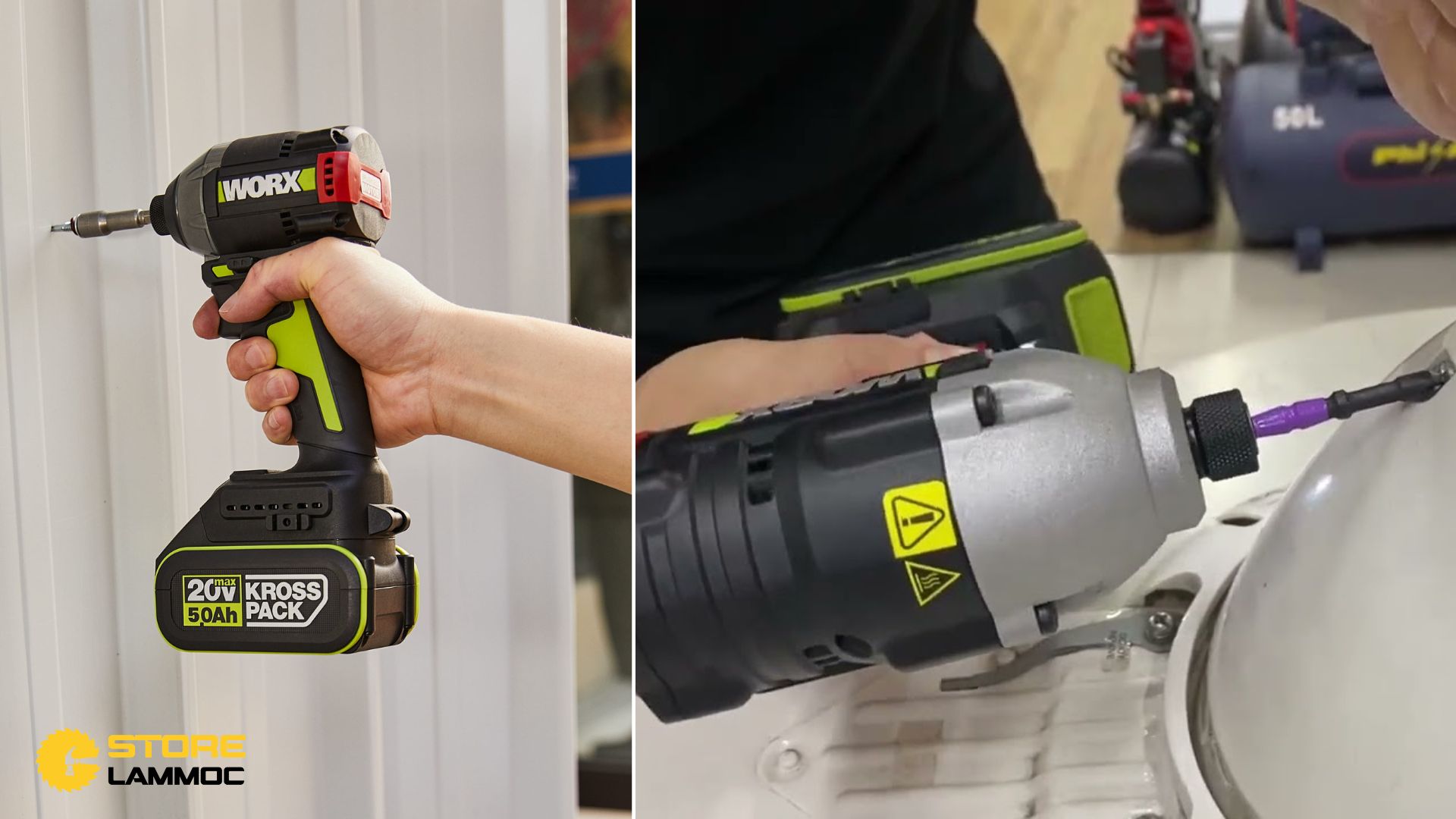 Các Dự Án DIY Thực Tế Với Máy Bắn Vít Worx