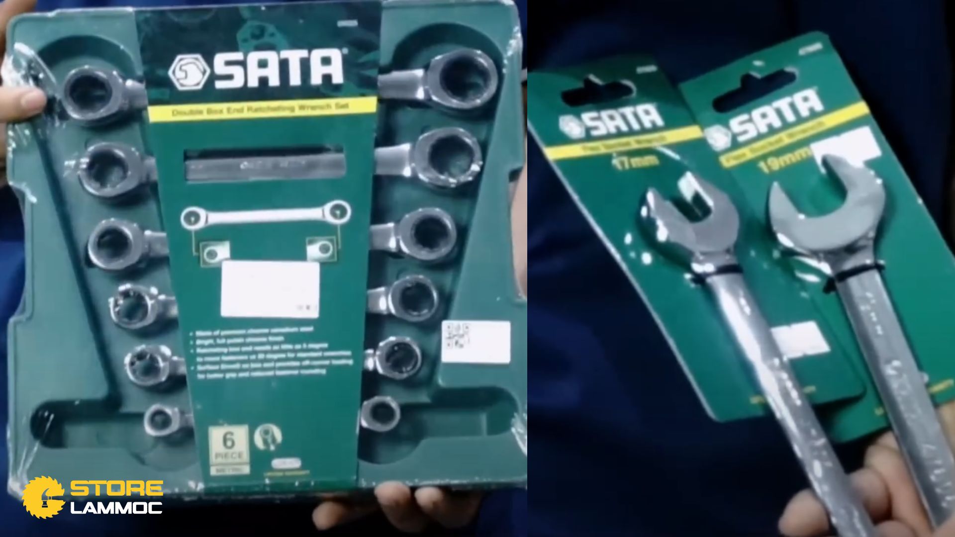 Các loại cờ lê của SATA