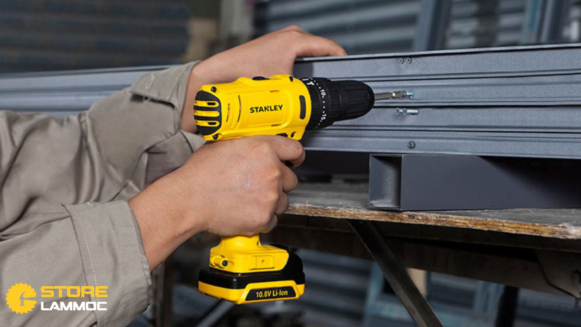 Các tính năng nổi bật của máy khoan pin Stanley chính hãng