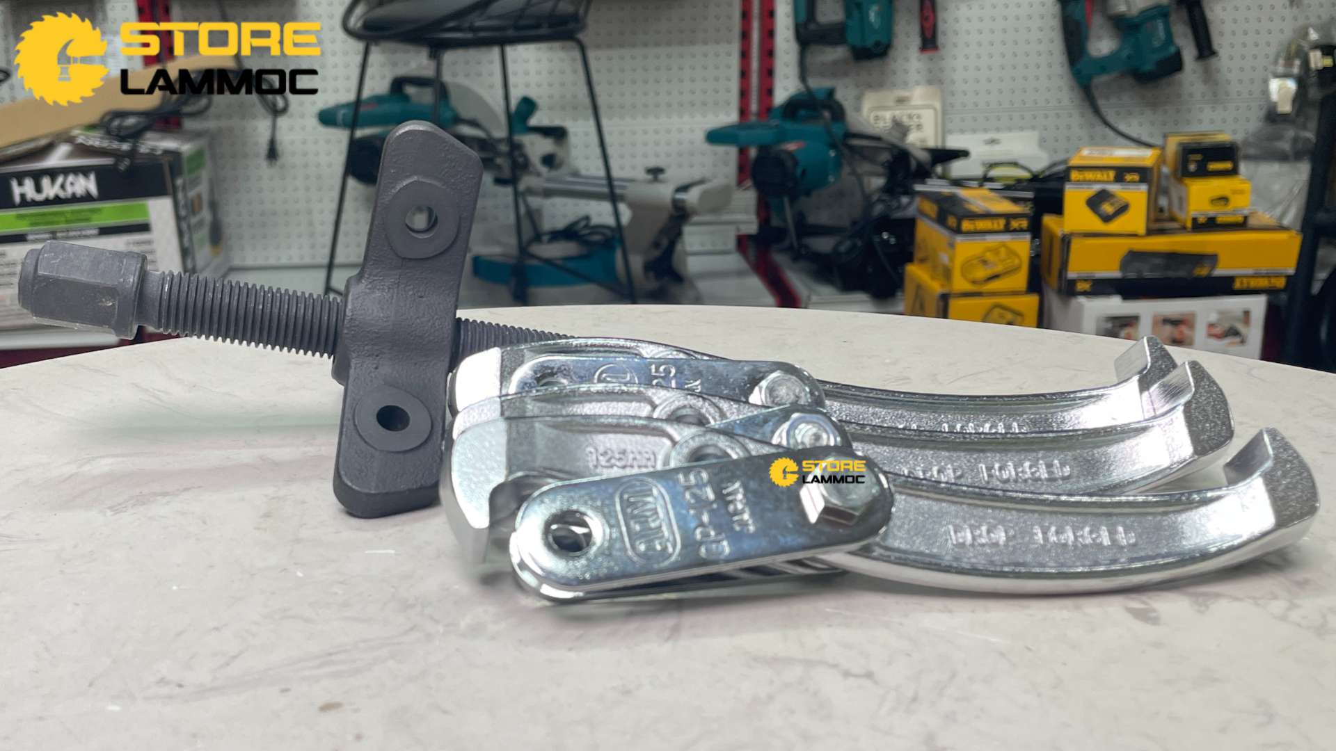 Cảo 3 chấu 5inch Arm GP3-125