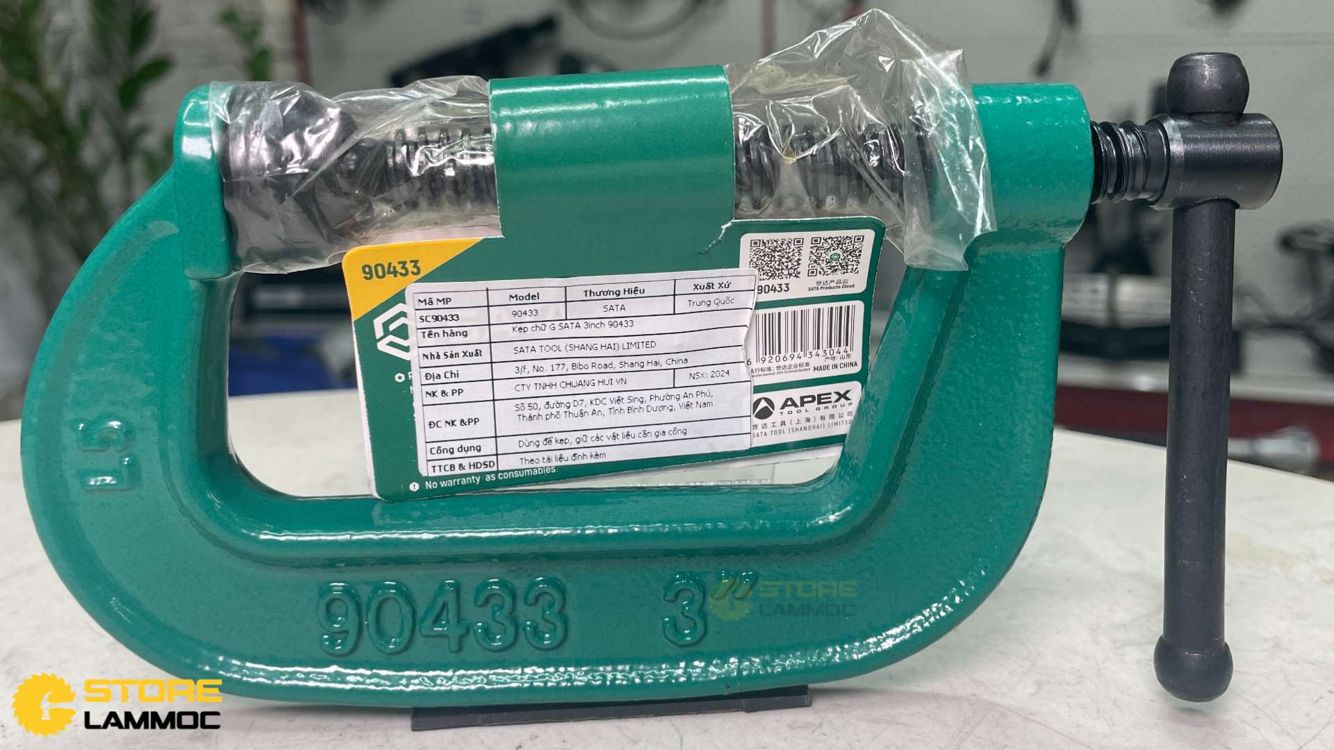 Cảo chữ C 3inch Sata 90433