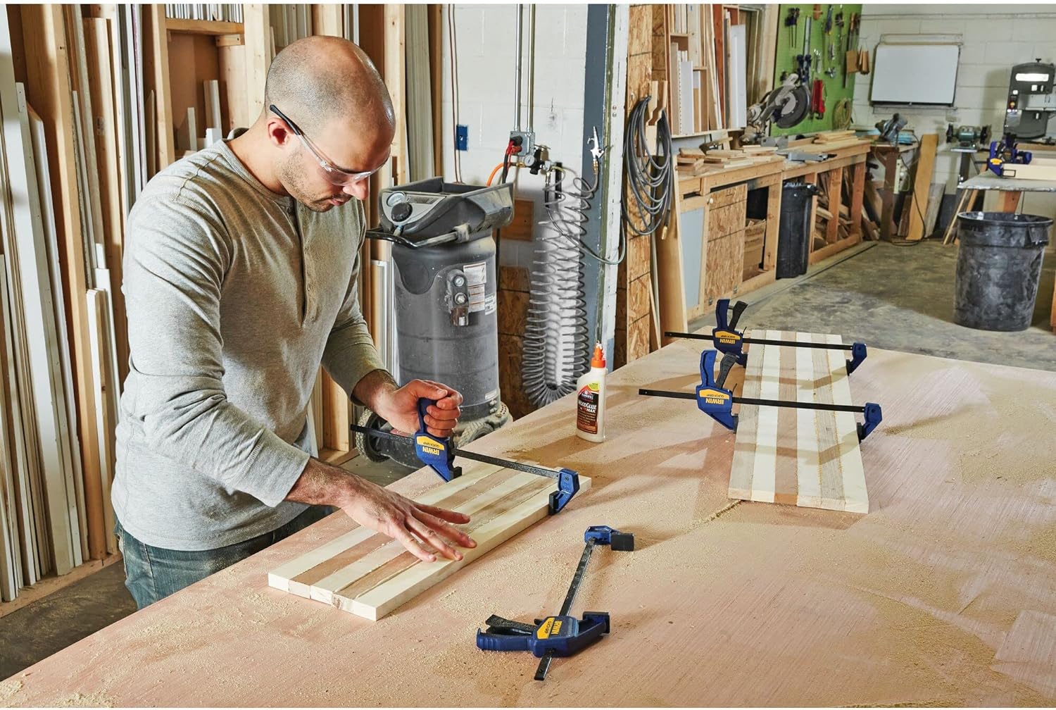 Cảo kẹp gỗ 4inch 100mm Irwin 1964746