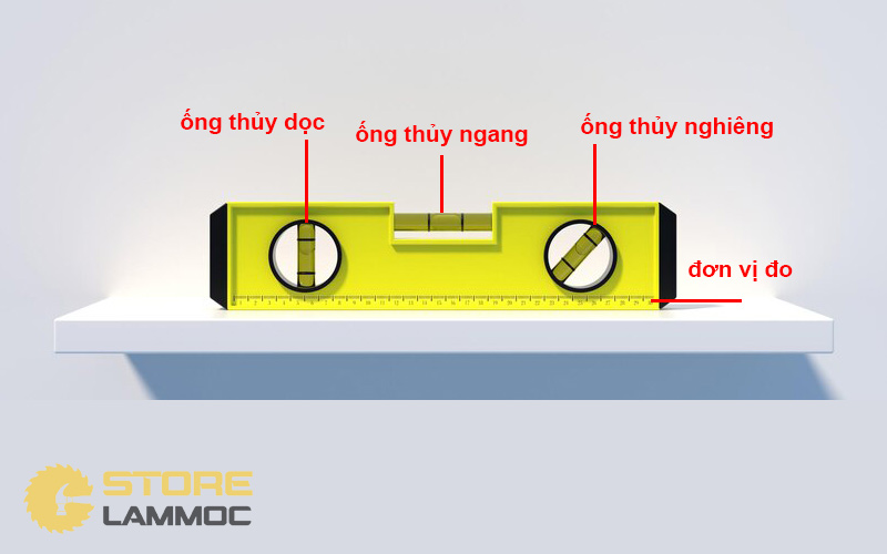 cấu tạo thước thủy