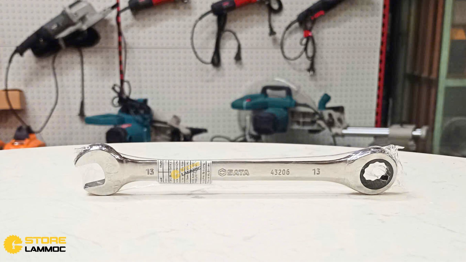 Cờ lê 2 đầu FP 13mm Sata 43206 - 1